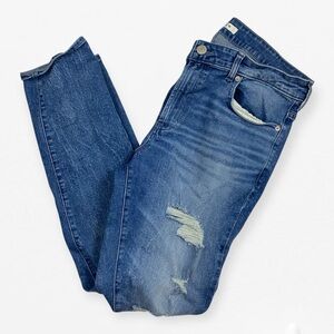 PacSun Men’s Indigo distressed skinny Denim Jeans 34x32